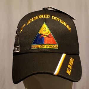 Military ARMY 2nd Armored Division Hat